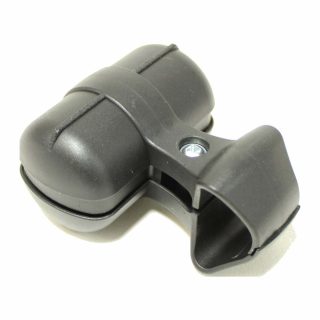 Mounting Clip with screw for 2 attachments, FELIX Onyx (black) Sebo vacuum cleaner repair part