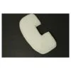 White Polishing Pad 3Pk For Rug Floor Tool Snap On Base D626-5005