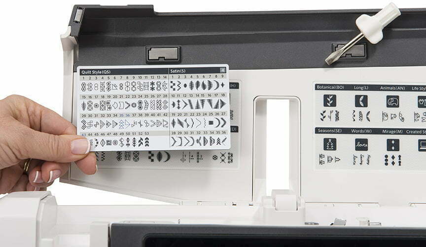 Janome Continental M17 Sewing and Embroidery Combo Machine x - Image 9