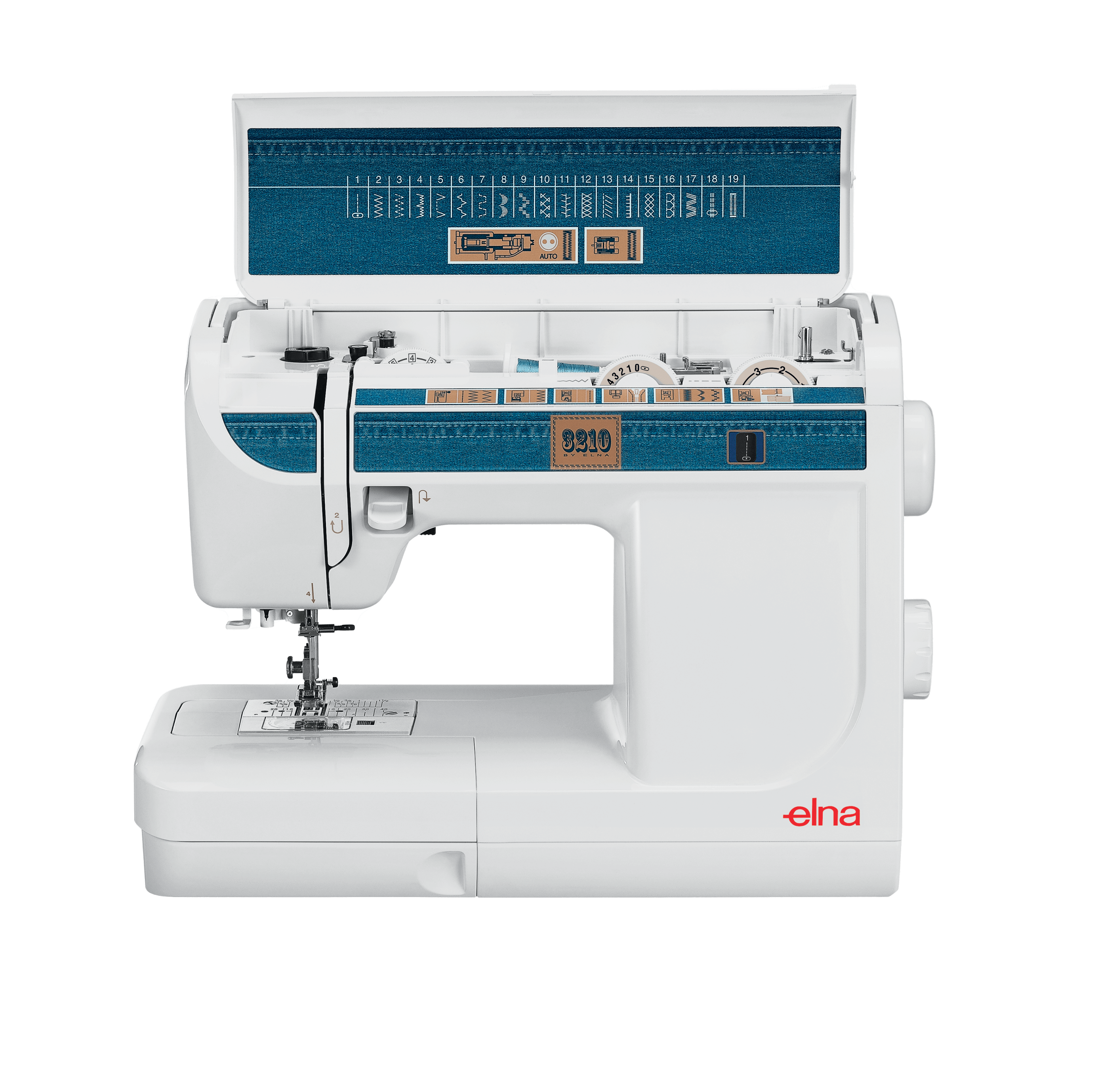 Elna 3210 Denim heavy duty sewing machine