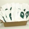 Bulk 25 Pack Vacuum Bags Type L Green Dock for CleanMax Zoom 500 and Zoom 700