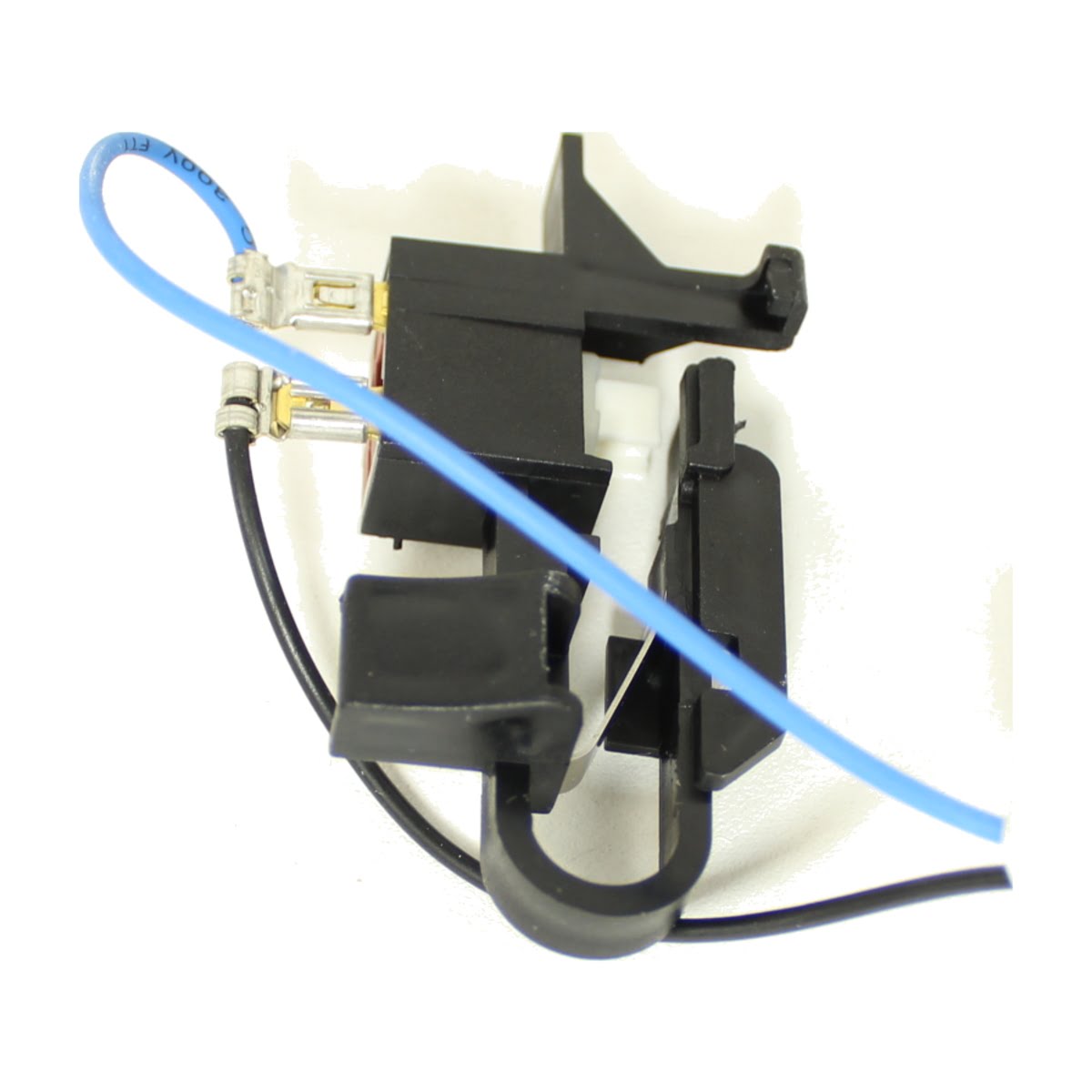 Switch, complete, with lever and leaf spring (#2958ER and #05114), and wire (#0881) to PCB, for ET-1 and ET-2 Sebo vacuum cleaner repair part - Image 3