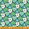 Windham Fabric Eden by Sally Kelly Cotton Teal