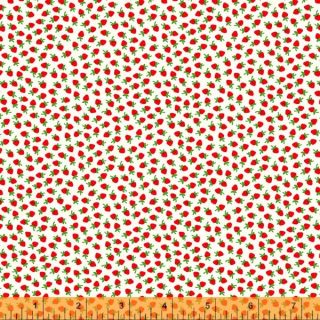 Windham Fabric Sugarcube by Whistler Studios Cotton red