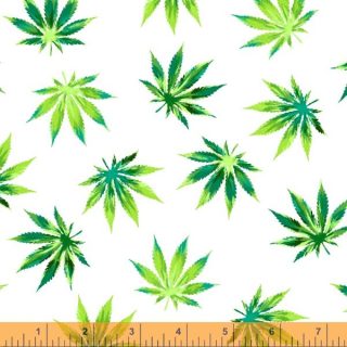 Windham Fabrics Blend by Whistler Studios Earth Greens White Cotton