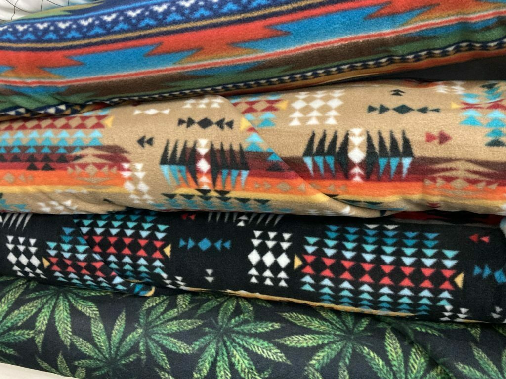 Windham fabric- fleece prints