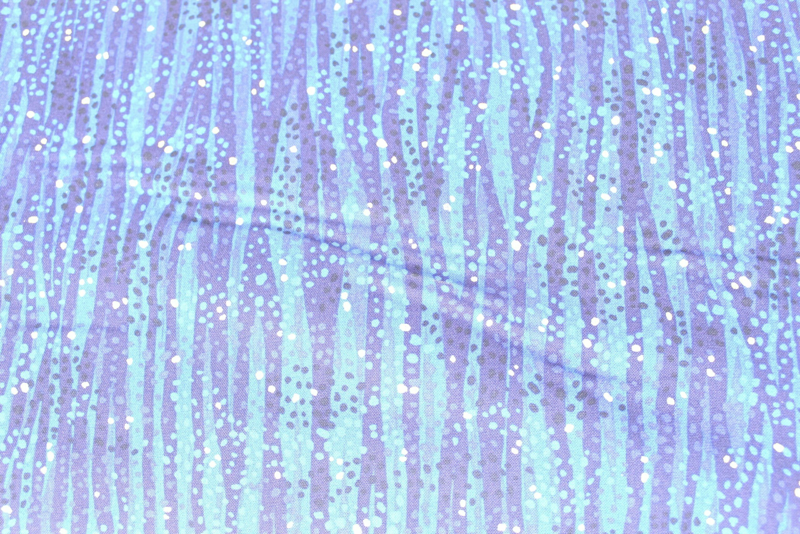 Windham Fabric Cotton / metallic embellished DewDrop by Whistler Studios Night Sky - Image 4