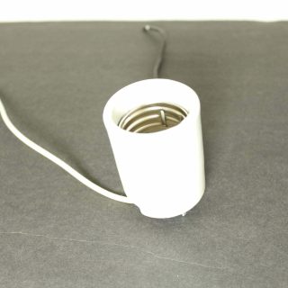 Heavy Duty Keyless Mogul E-39 Glazed Porcelain Socket