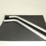 Wand set for commercial backpack vacuum cleaners only 1 1/2" plastic tightening ring at base