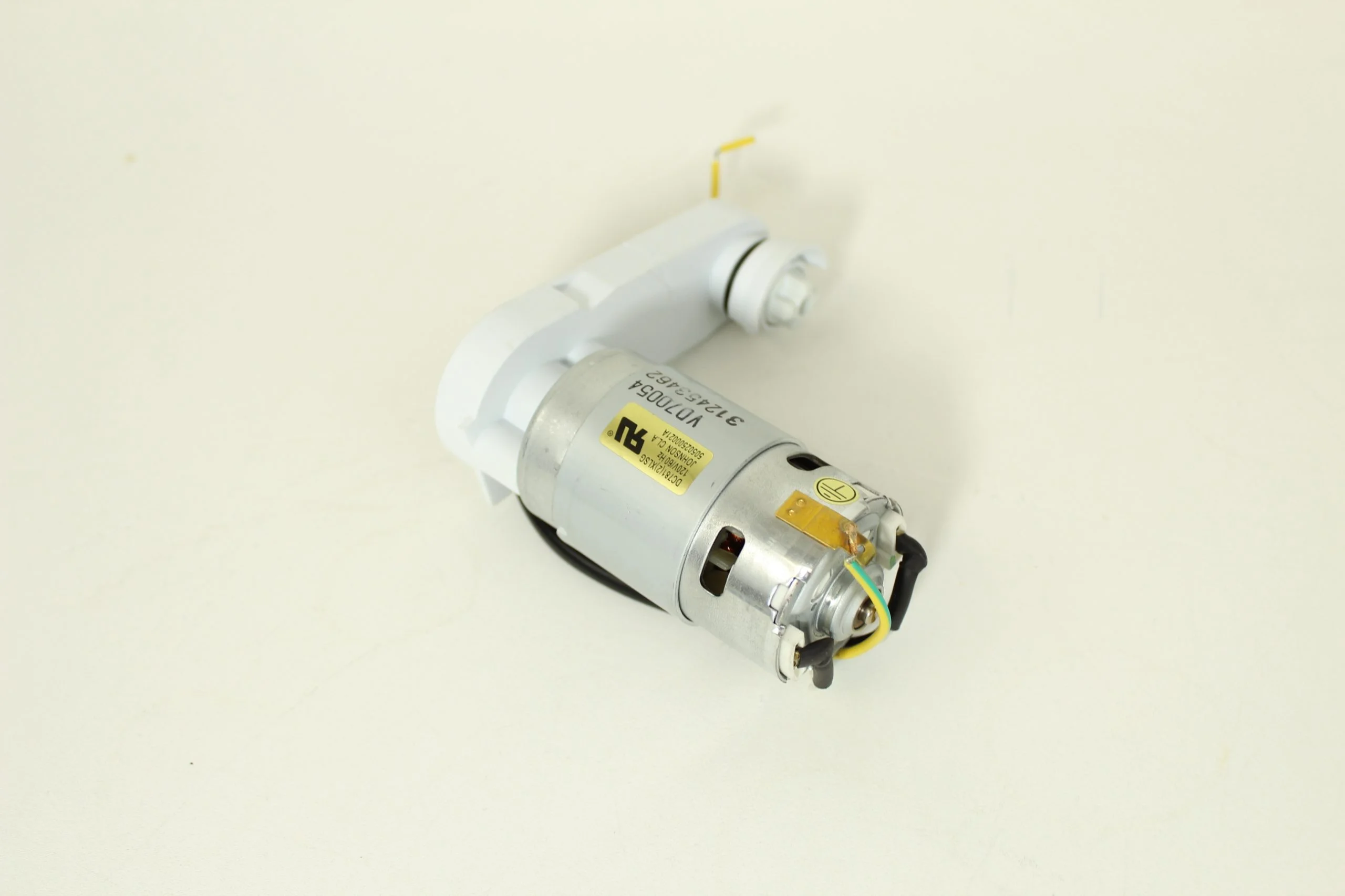 Brush Motor with PCBA lead wire and belt assembly 120V Bissell repair part number: 1609663 - Image 2