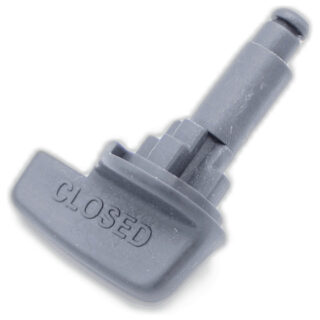 Handle Catch, for X4, X5, and 370 series (gray black) Sebo vacuum cleaner repair part