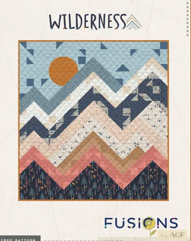 wilderness quilt, agf studio