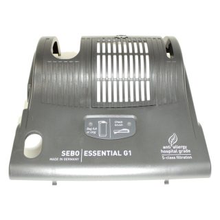Power Head Cover, complete, for G1 (gray black) Sebo vacuum cleaner repair part