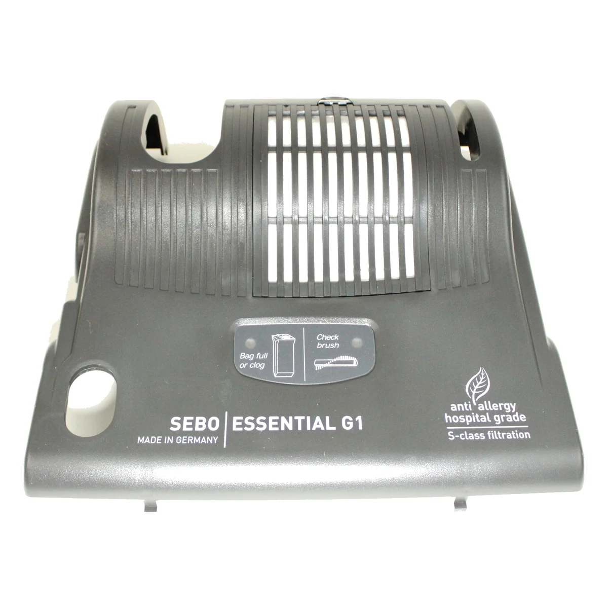 Power Head Cover, complete, for G1 (gray black) Sebo vacuum cleaner repair part