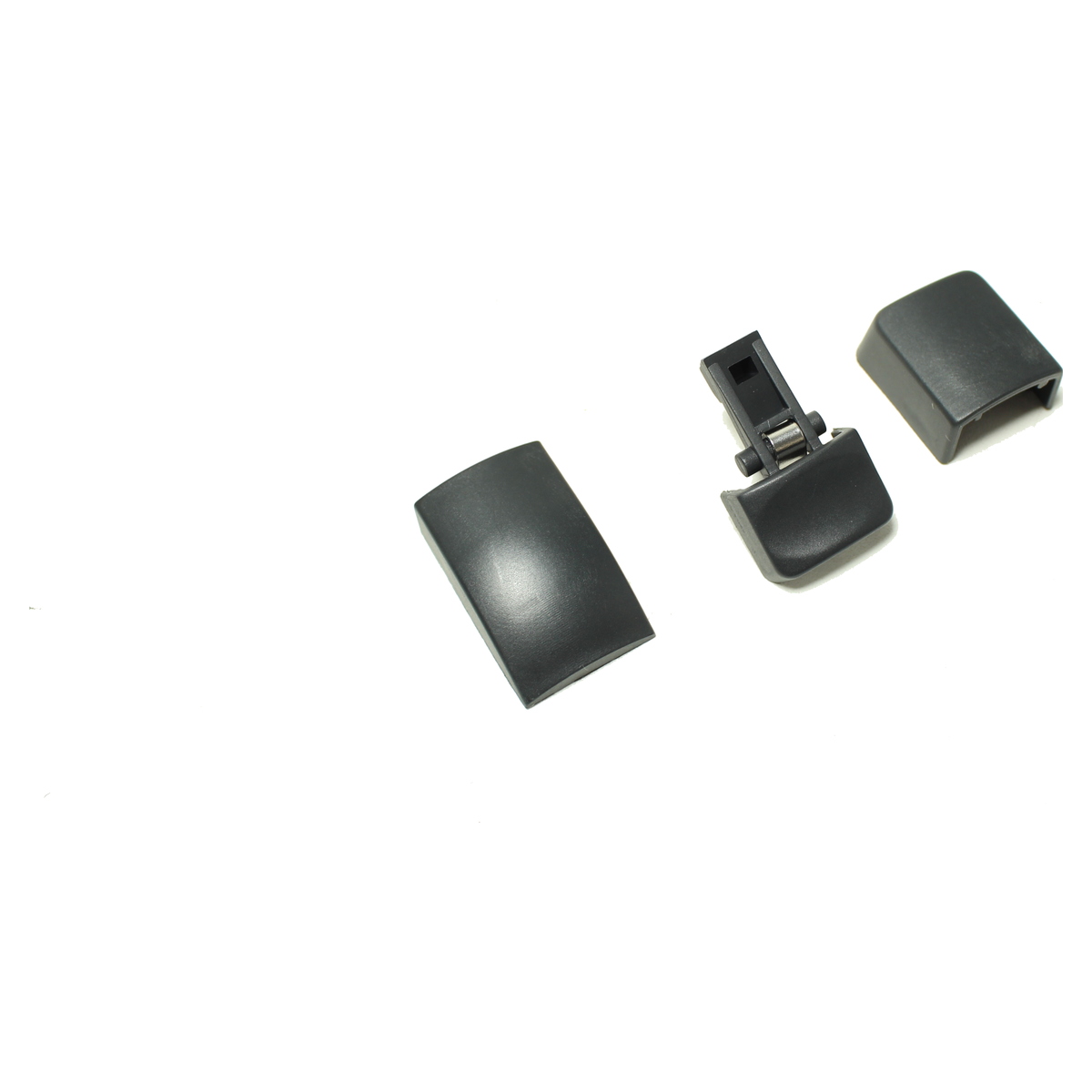Tube Release Button w/leaf spring and cover, for 6237ER telescopic tube, on D1, E1, E2, K2, C1.1, and C2.1 Sebo vacuum cleaner repair part - Image 2