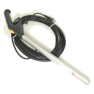 Handle with Cord, Tube, and Switch, for X4 and X5 (gray black/yellow) Sebo vacuum cleaner repair part