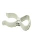 Mounting Clip with screw, for Duo Spot Cleaning Brush (3055HG), light gray Sebo vacuum cleaner repair part