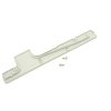 Rear Bottom Plate, complete, for G1 and G4 (light gray) Sebo vacuum cleaner repair part