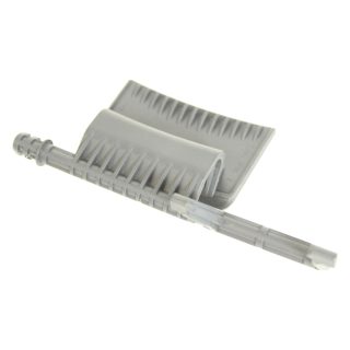 version 1 please study image of part Cover Release, for X4, X5, G1, and G2 (gray black) Sebo vacuum cleaner repair part