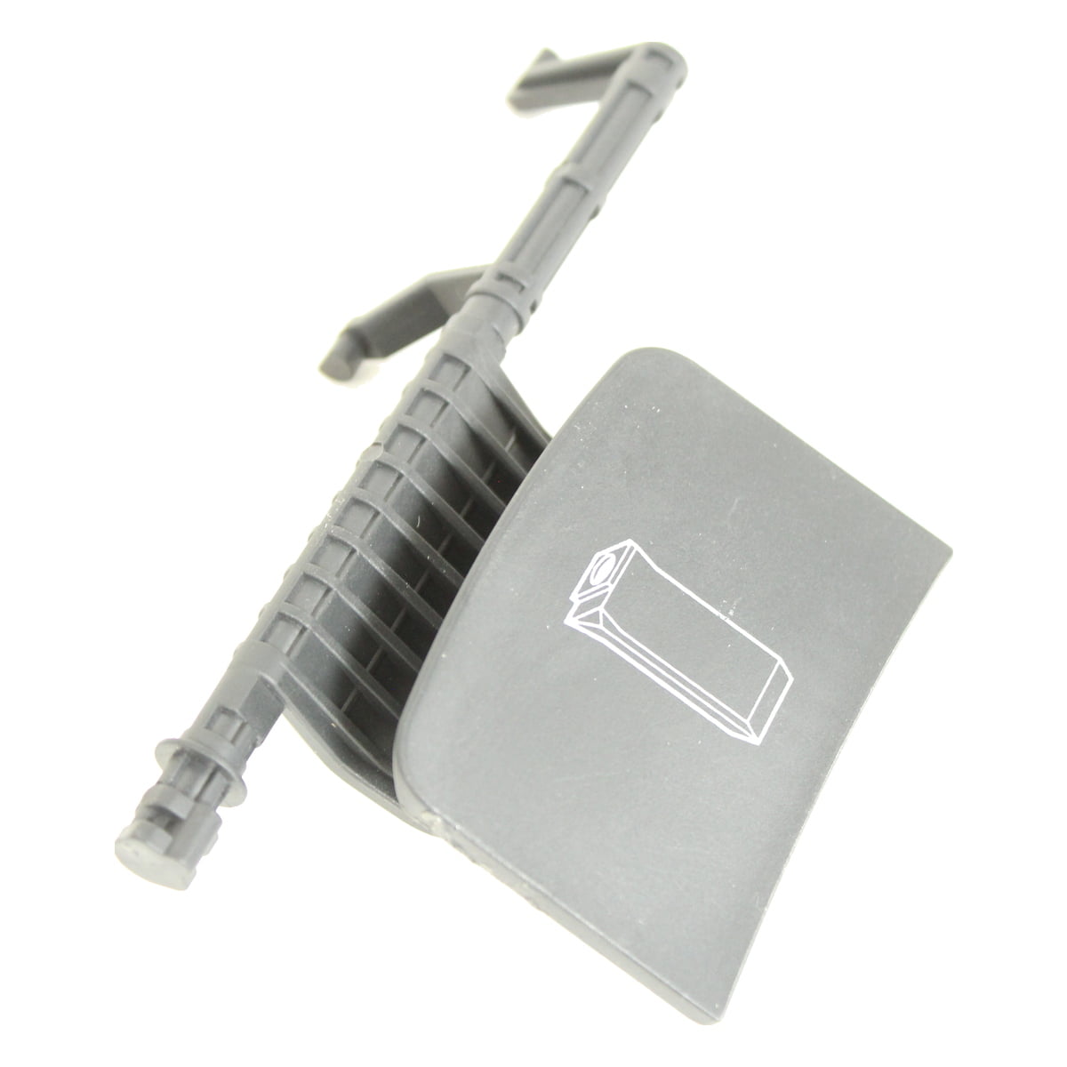 version 1 please study image of part Cover Release, for X4, X5, G1, and G2 (gray black) Sebo vacuum cleaner repair part - Image 5