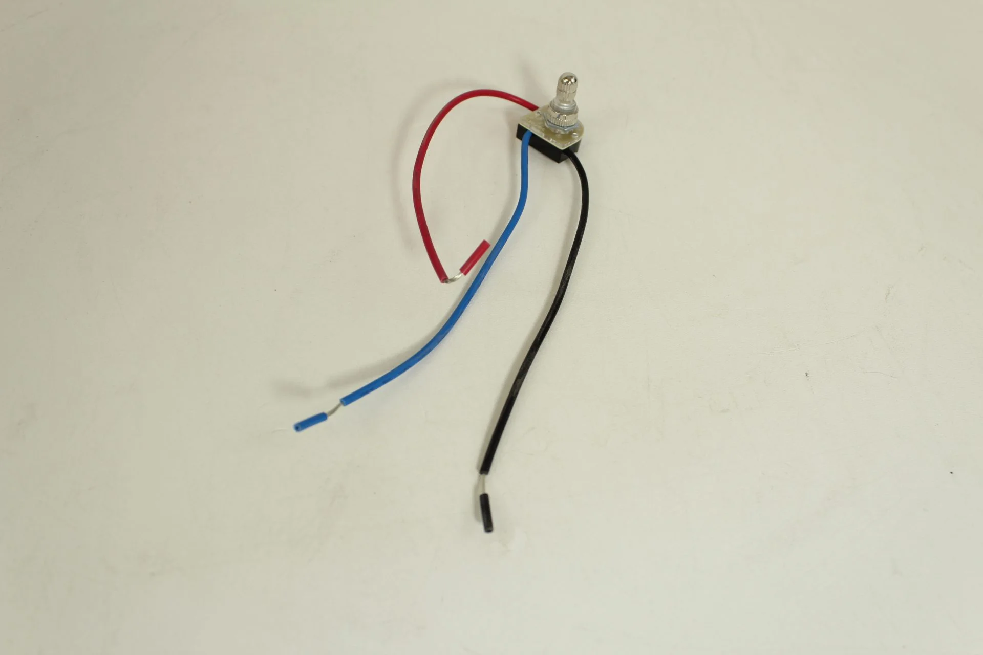 3/8 Inch Shank 3-Way 2 Circuit Nickel Rotary Switch - Image 2