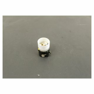 Keyless 3-Terminal Socket Interior, E26 Medium Base