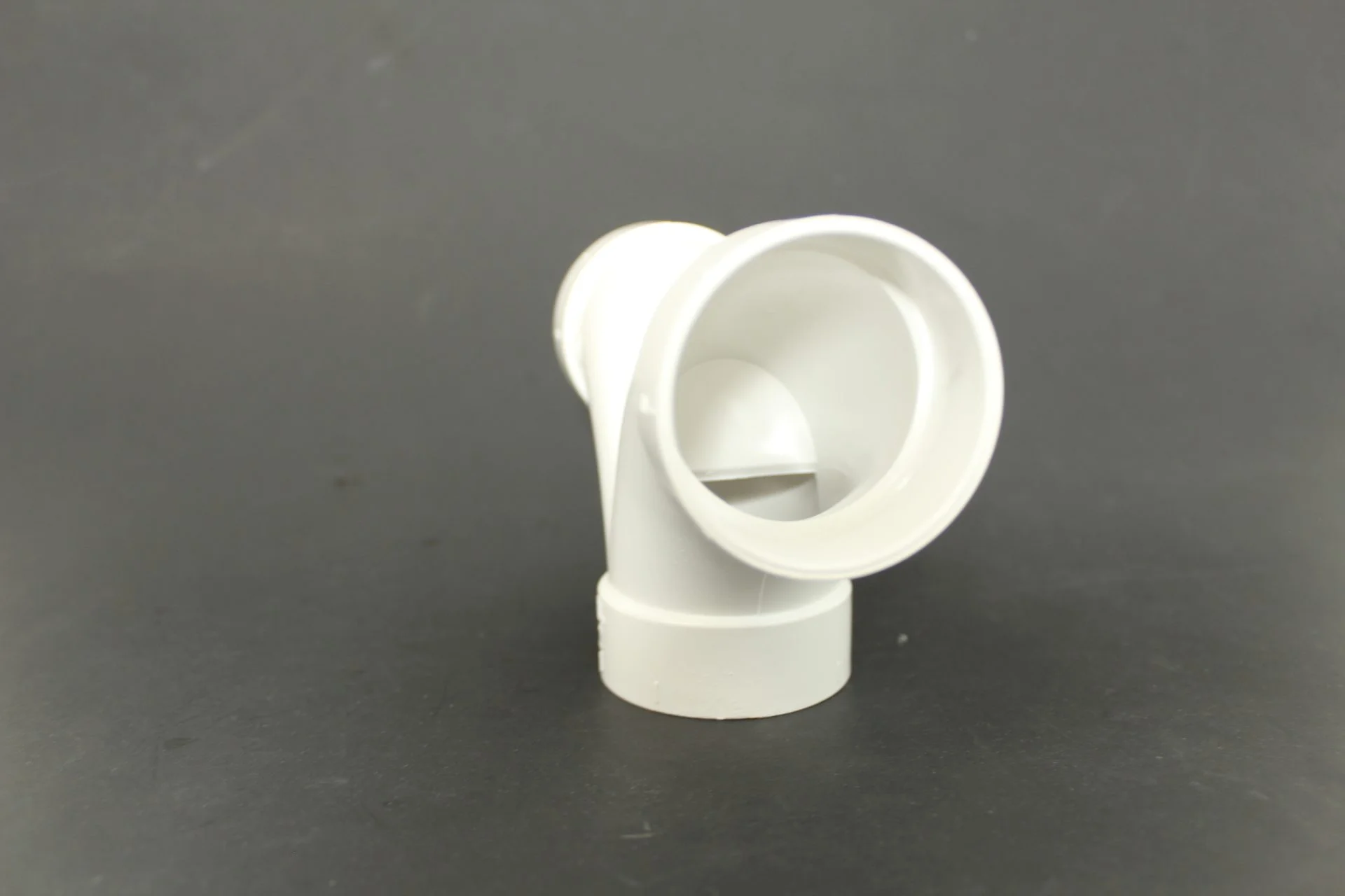 3 way 90 degree PVC fitting for 2" central vacuum pipe in built in installation - Image 4