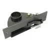 Black Vac Pan Under Counter toe kick vacuum pan for centrla vacuums built in systems