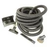 Central vacuum 35' garage kit non powered hose and basic tools