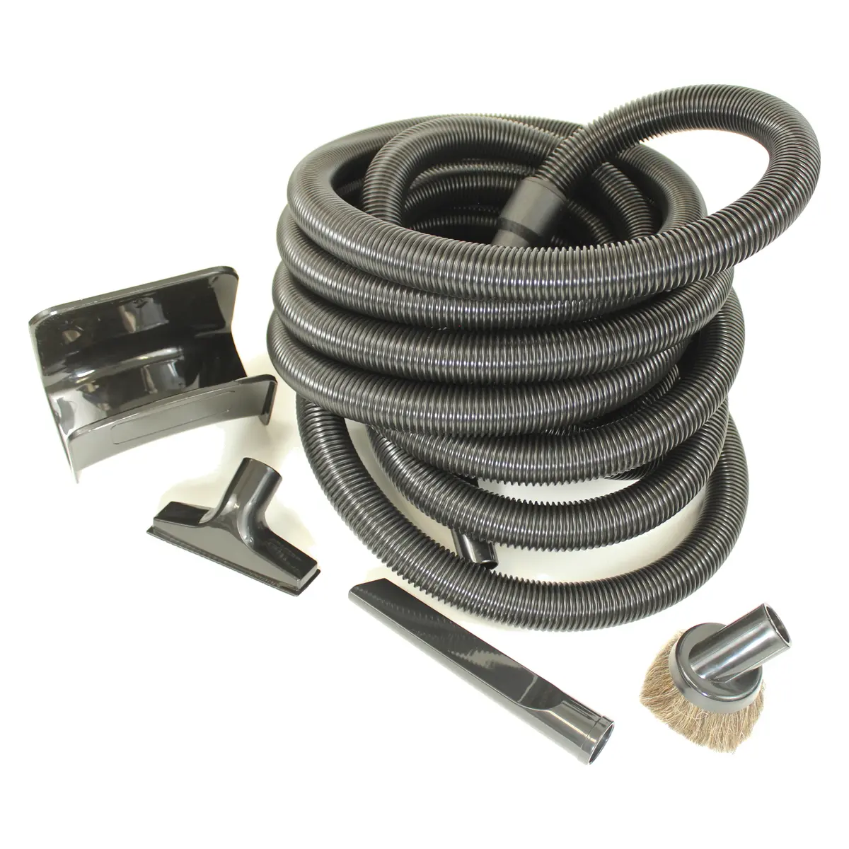 Central vacuum 35' garage kit non powered hose and basic tools