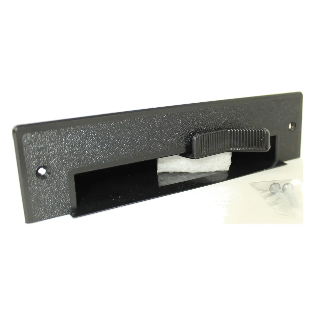 Black Vac Pan Under Counter toe kick vacuum pan for centrla vacuums built in systems - Image 3