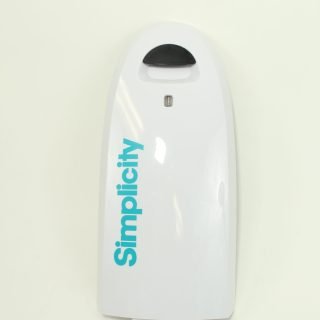 White Dust Cover Assembly Part Number C283-0910 for Simplicity Models S20EZM