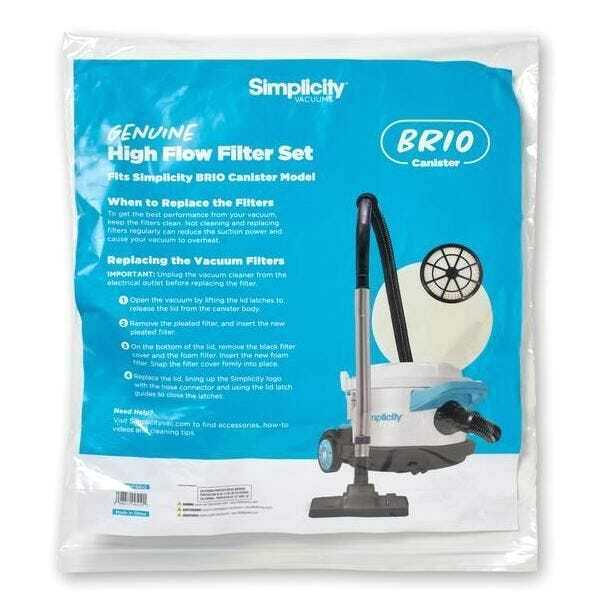 Top FIlter Set Part Number SFBRIO for Simplicity Models BRIO