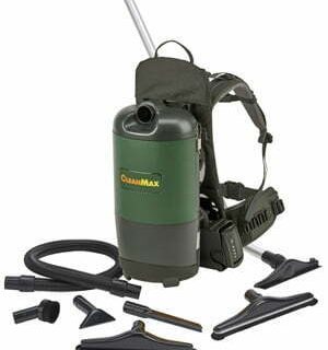 CleanMax Cordless Backpack 36v lithium battery air comfort harness system