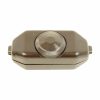 In-Line Single-Pole, Feed-Through Rotary Lamp Cord Dimmer - Brown