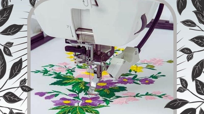 Embroidery Features of the Janome Continental M17