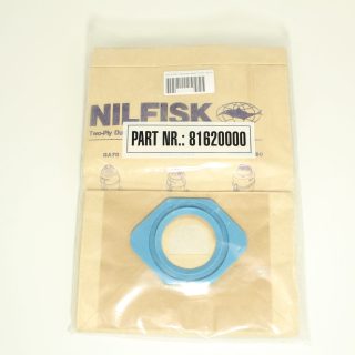 Nilfisk Vacuum Bags for GA70, GS80/GM80, GS90/GM90 5pk - 81620000
