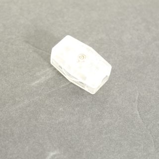 Clear inline lamp switch for on cord. Roller type