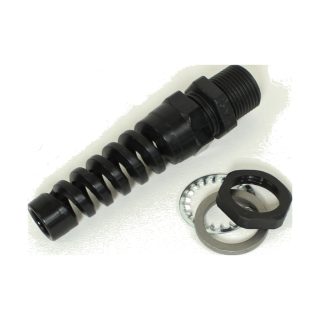 Strain relief powergrip with spacer washers nut & lock washer NLA
