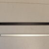 Pre owned Oreck chrome/black handle for classic style orecks. Square silver or metal handle