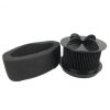 Aftermarket Round Pleated HEPA and Foam Filter Pair for Bissell Type 16