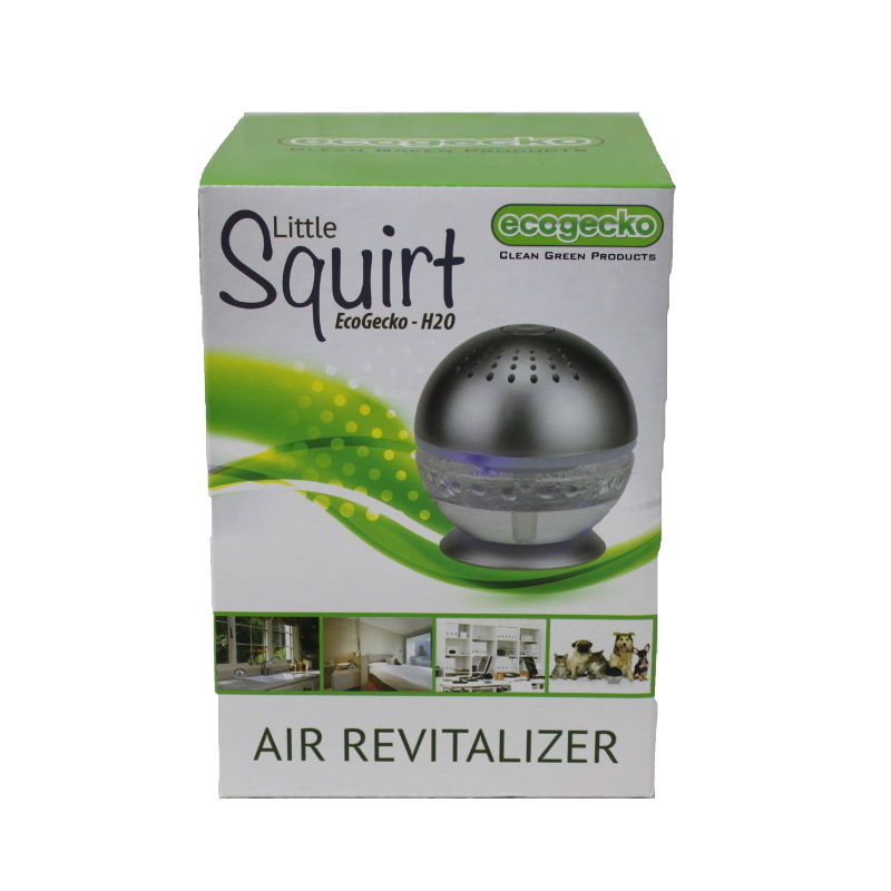 Air Cleaner, Little Squirt EcoGecko Silver Part Number: 75518-SILVER for Unilution