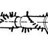 BRUSHROLL, 6744 HAND VAC Part Number: 63199 for Douglas