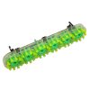 Brush Block, Green 6-Bristle Extractor Part Number: HR-2405 for Hoover Replacement