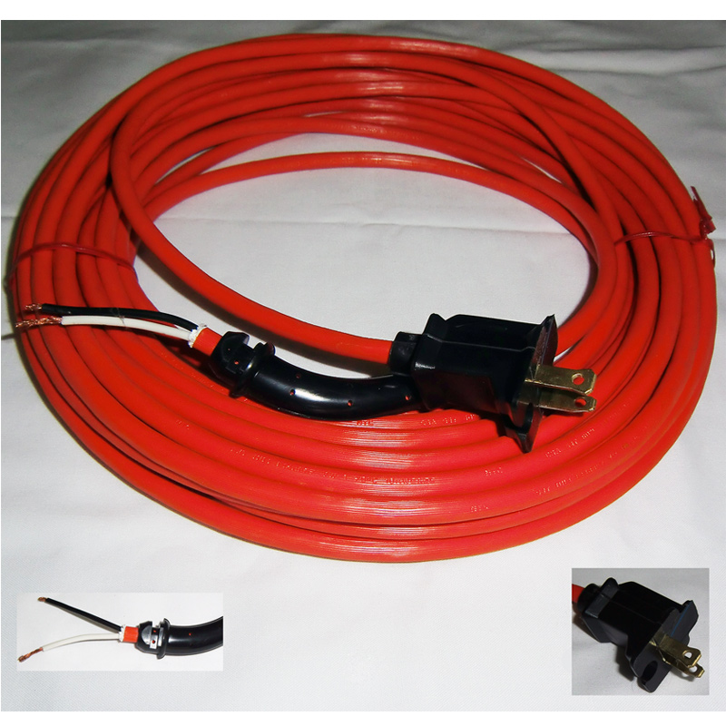 CORD, 50' 18/2 W/ROUND HANDLE CORD SLEEVE ORANGE Part Number: 46323122 for Hoover