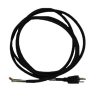 CORD, 9' 16/3 TOOL W/    STRPPED END RUBBER BLACK Part Number: 17419 for Fitall