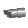 CUFF, 1 1/2" WIRE REINFORCED CAR WASH TOOL GRAY Part Number: A-150N-10 for Fitall