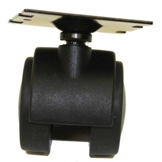 Caster, Black Dolly D4/D4C/D4C-SE/E/E2 Twin Wheel Part Number: R4149 for Rexair