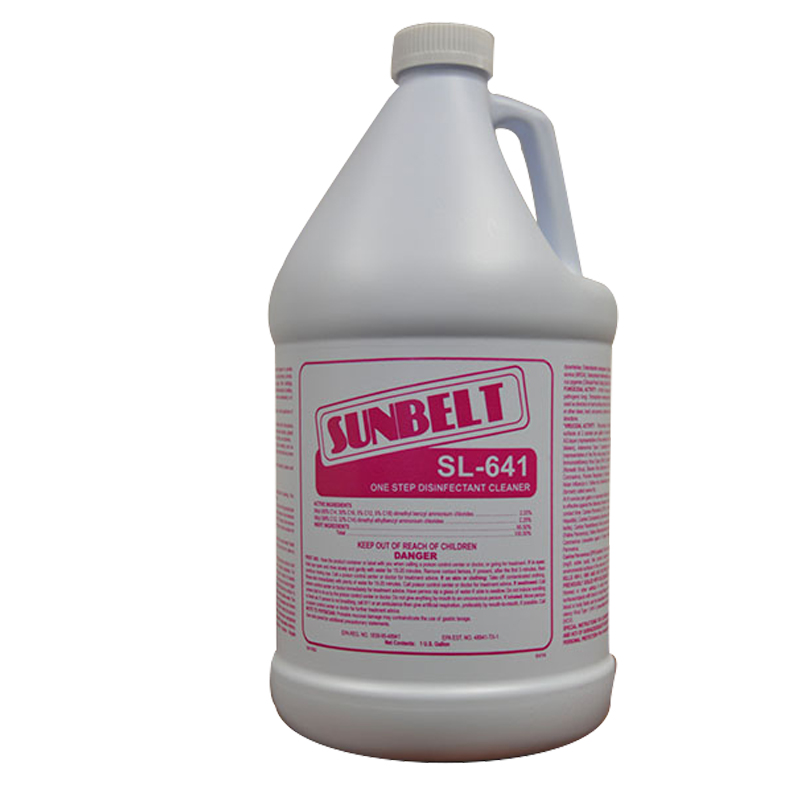 Cleaner, Disinfctnt SL-641 One Step Concentrate GL Part Number: SL-641 for Counter Sale
