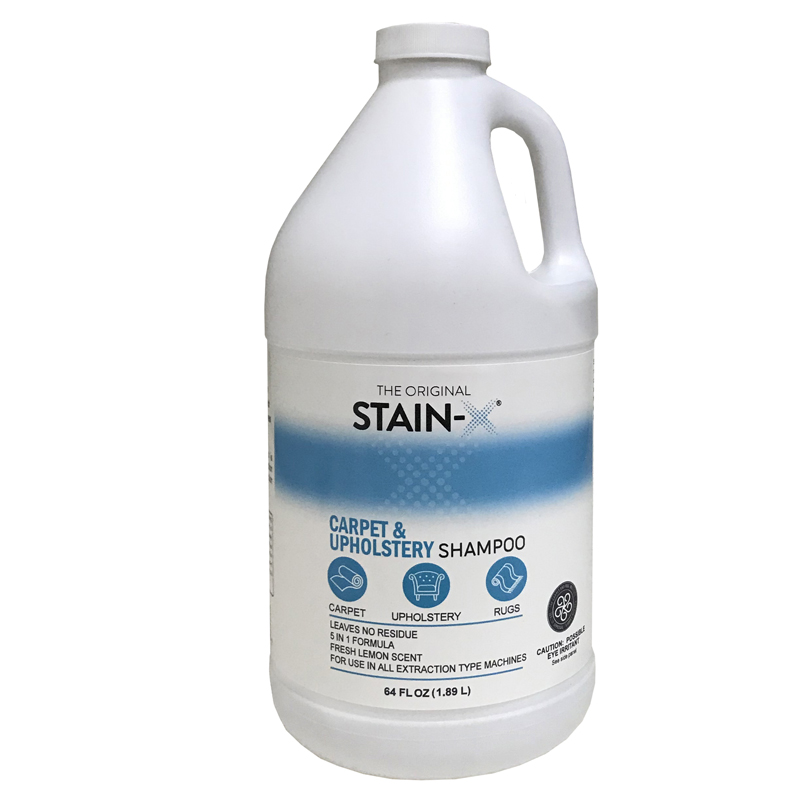 Cleaner, Stain-X Shampoo All Extract 64oz Part Number: 70064-06S for Counter Sale